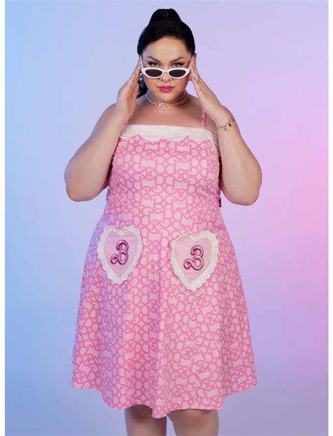 hot topic barbie dress|Hot Topic Barbie Heart Retro Sweetheart Dress .